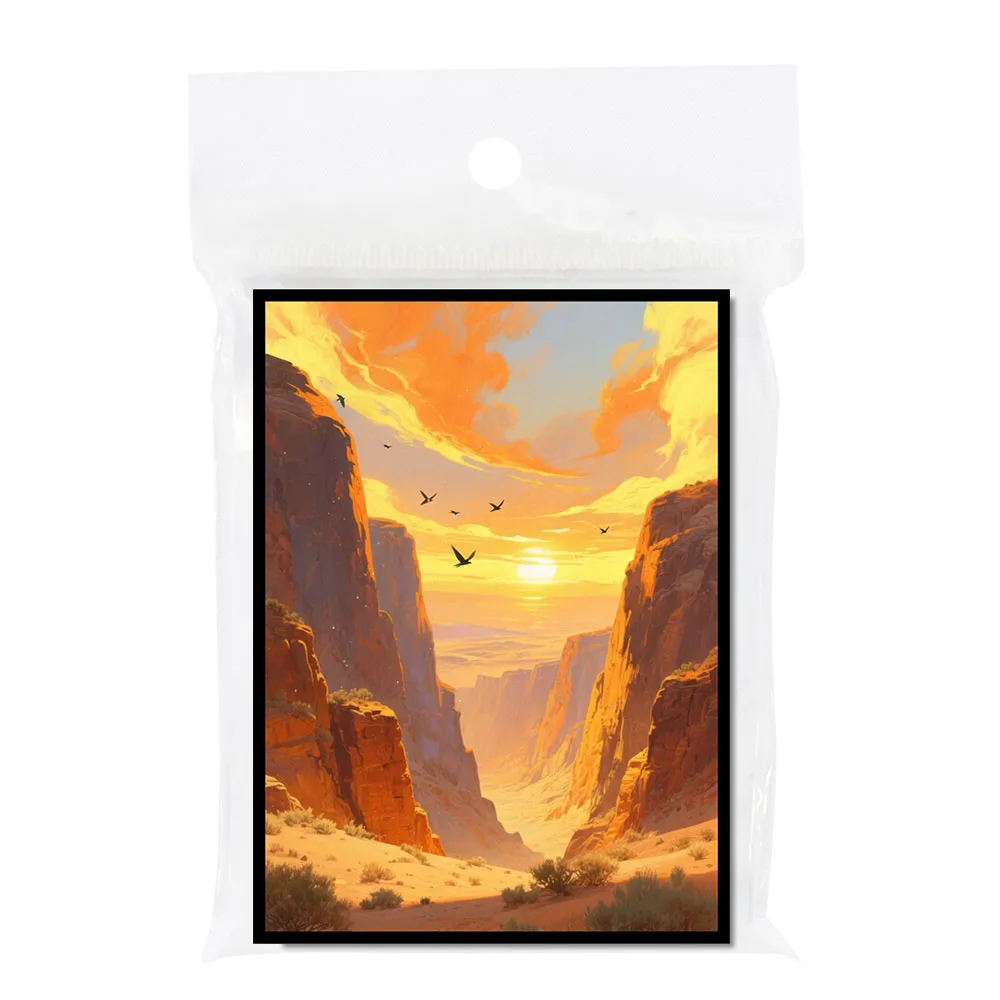 60 Stück 66 x 91 mm Standardgröße, fortschrittliche Drucktechnik, Anime-Kartenhüllen für MGT-Brettspiel-Sammelkarten, das beste Geschenk für Sammler