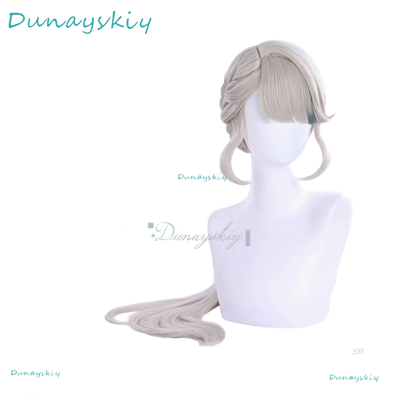 [SUGOICOS]Game Genshin Impact Lynette Cosplay Costume Angel Courtyard White Dress Wig Halloween Party Carnival Suit Role Play Cl