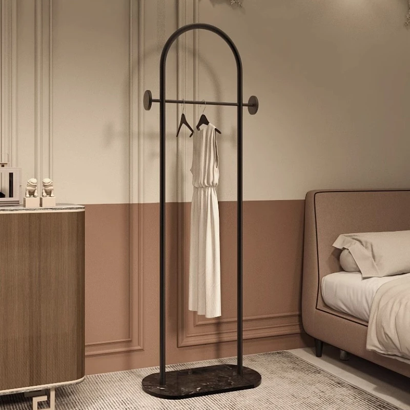 Standing Light Luxury Coat Rack Clothes Modern Display Storage Standing Indoor Coat Racks Space Saving Perchero Salon Furniture