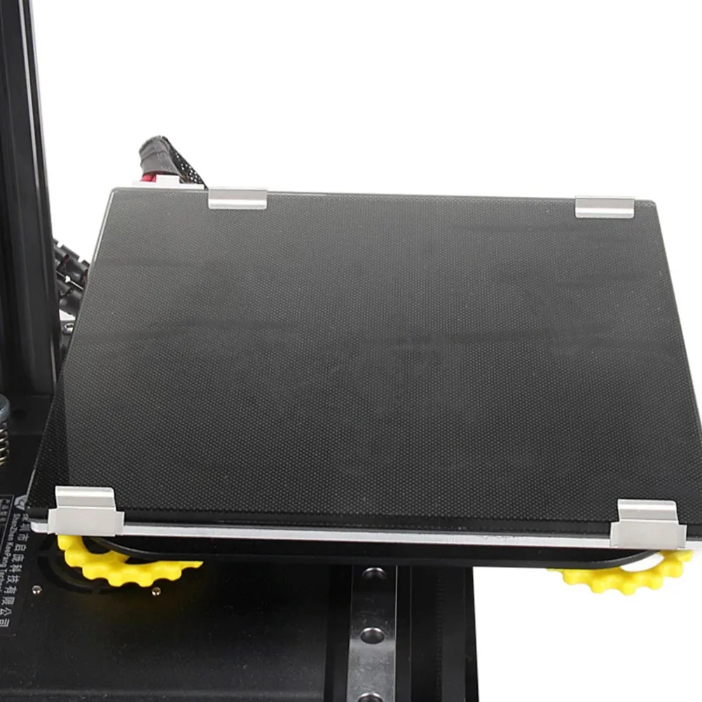 

4 Pcs Platform Glass Clip Replacement Fix 3D Printer Accessories Heated Bed Hot Fixture