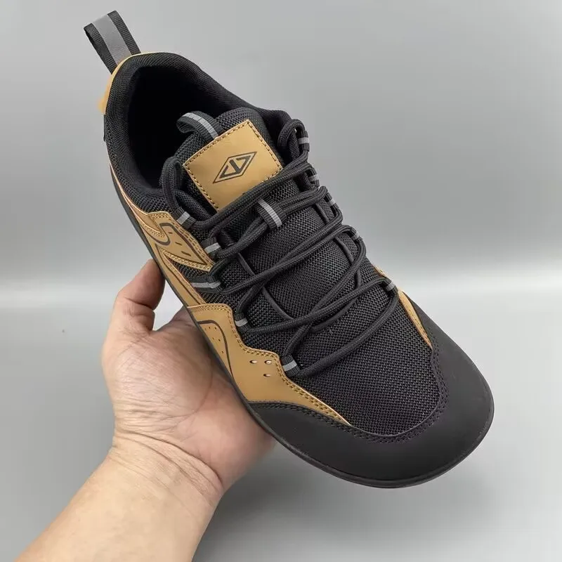 

2026 Autumn New Wide Last Men's Sports Shoes Wide Last Barefoot Anti Slip Men's Running Shoe Breathable Men's Walking Shoes