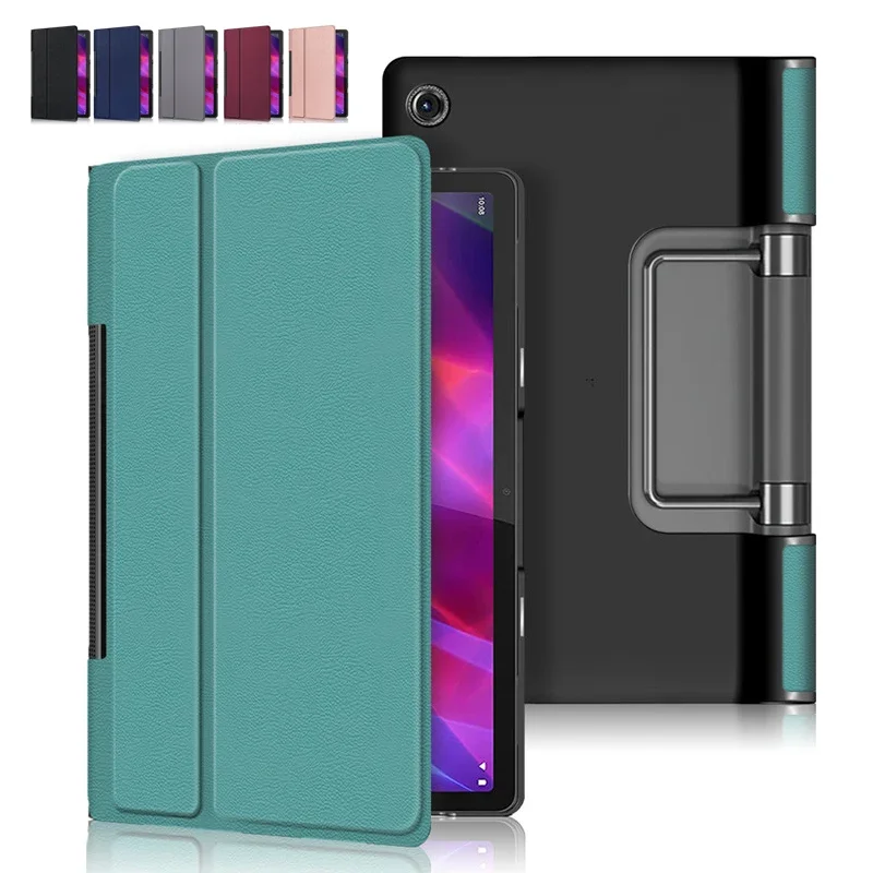 Gefenis Case For Lenovo Yoga Tab 11 Case YT-J706F PU Leather Flip Stand Cover For Lenovo Yoga Tab 11 YT-J706X 11 Inch Cover Coqu