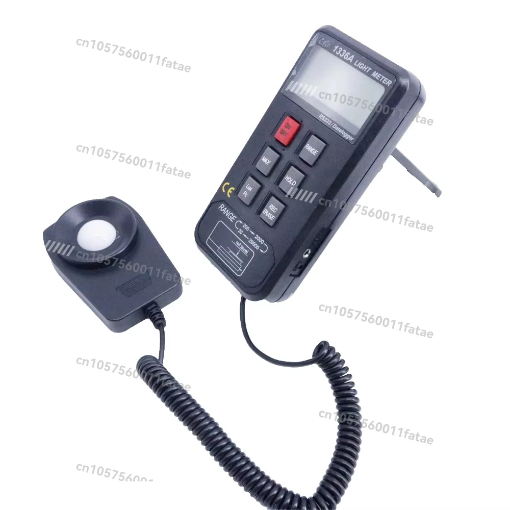 

TES-1336A Data Logger Photometer Digital Meter Luminous Intensity Tester Measurement Range 20/200/2000/20000 Lux/Fc