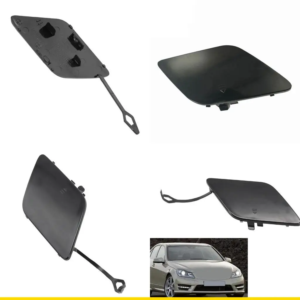 

SZCH Front Bumper Tow Hook Cover 2048850426 A2048850426 for W204 C204 S204 C180 C200 C220 Tow Hook Eye Caps Auto Accessories