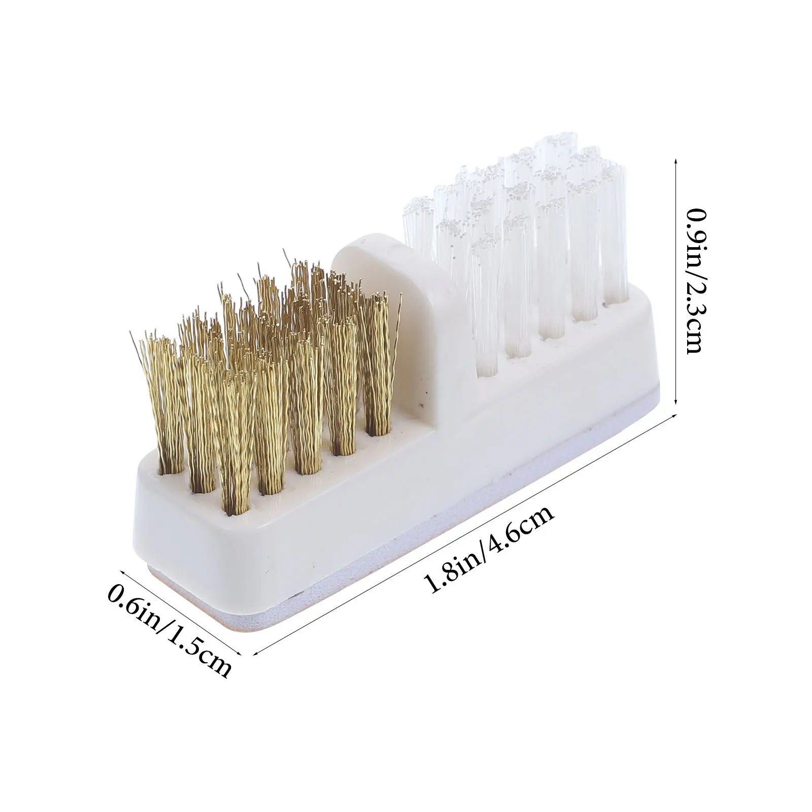 3 stuks nagelboren reinigingsborstel koperdraad gereedschap voor Nail Techs manicure onderhouds- en verzorgingsset accessoires