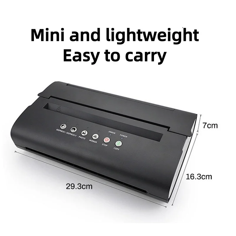 new Tattoo transfer machine portable thermal graphic transfer machine for tattoo line drawings Office Electronics Heat Press