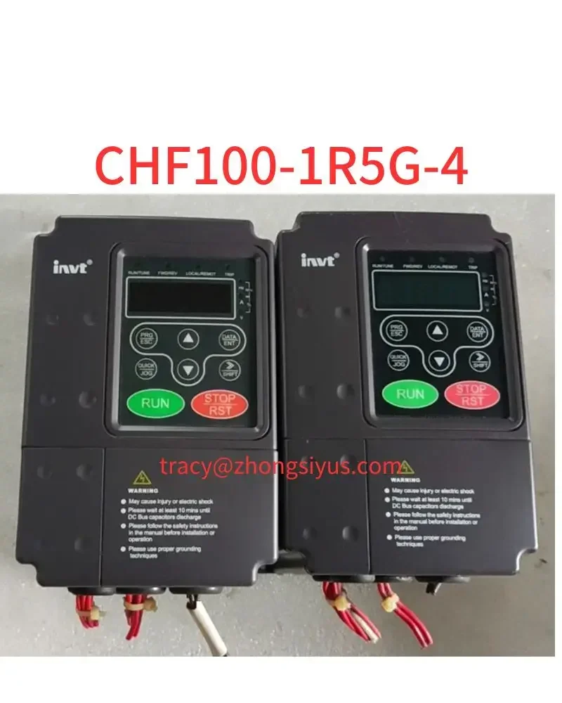 

Used frequency converter CHF100-1R5G-4 220V 1.5 kw test OK