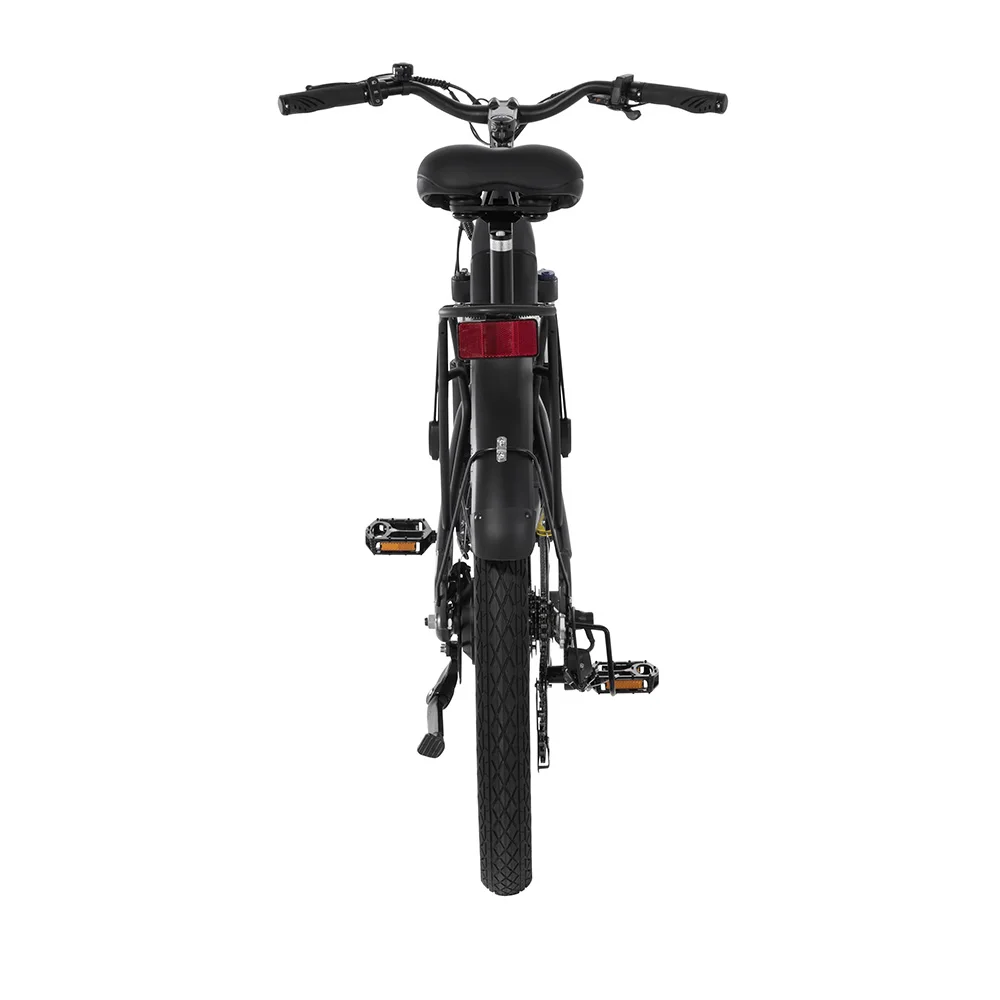 DYU-C1 elektrische fiets met 350W motor, 36V 10Ah accu, 26x2,5-inch all-terrain banden, topsnelheid 25 km/u, maximaal cruisebereik