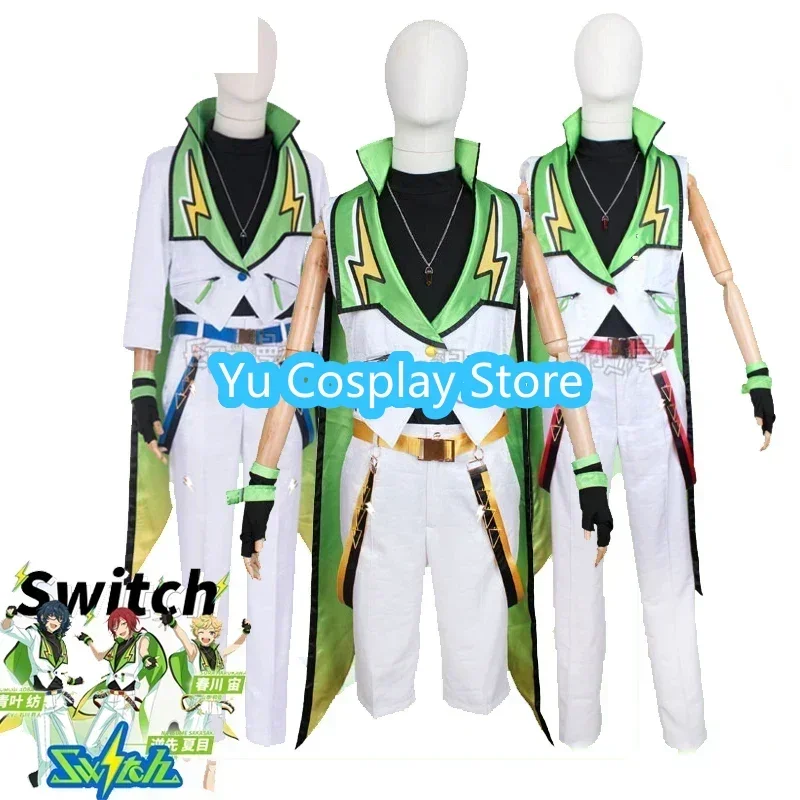 Game Ensemble Stars Switch Harukawa Sora Aoba Tsumugi  Sakasaki Natsume Cosplay Costume Halloween Carnival Uniforms Custom Made