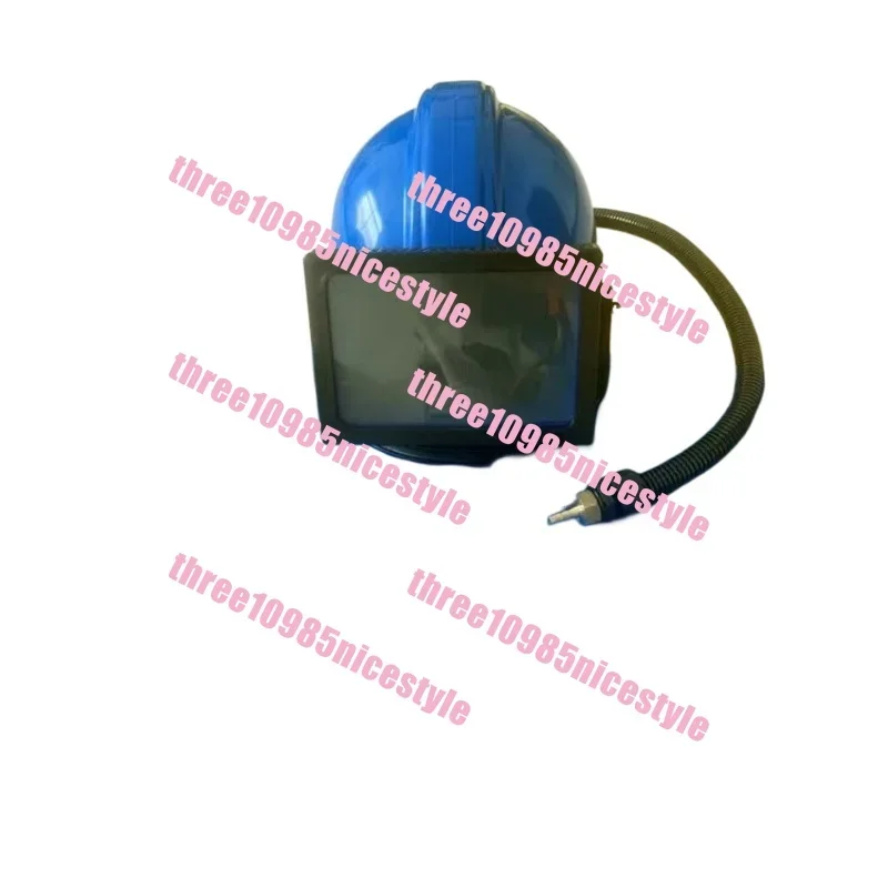 Oxygen supply safety protection sandblasting helmet, sandblasting cap face mask, protective helmet sandblasting cap