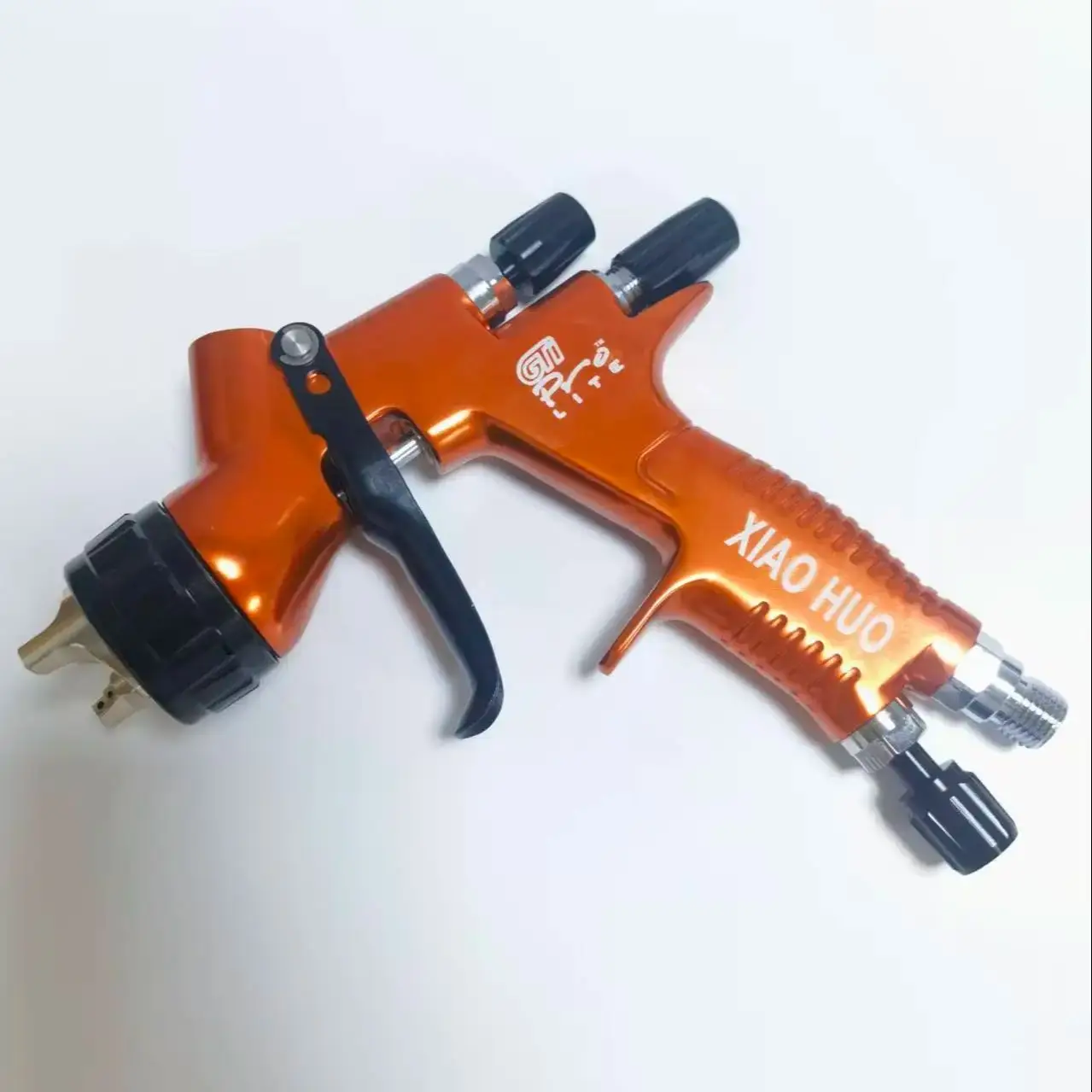 

Пистолет-распылитель DEVIDISS SGambleri 600 мл HVLP с соплом 1,3 мм для автомобилей, прозрачный, усиленный, для тяжелых условий эксплуатации