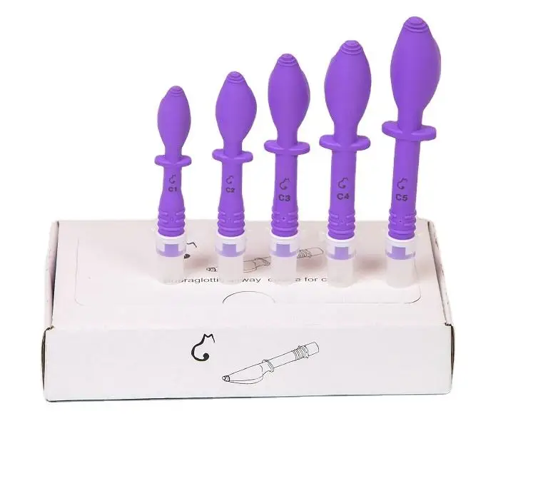 

VET-1 Rabbit Blind Intubation Tube Medical Soft Gel Hospital Clinic Consumables Airway for Vet