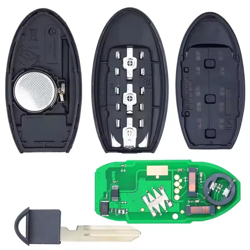 Умный автомобильный ключ KEYECU 433.92 МГц CWTWB1U825 TWB1G662 для Nissan Micra, Juke, Sentra, Patrol, NV200, Note, Navara, Tiida с чипом ID46