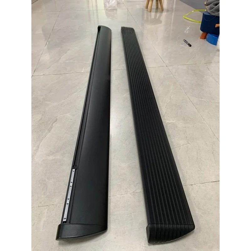 

2PCS Black Aluminum Deployed Running Boards fits for Hilux 2026 2027 E-Power Side Step