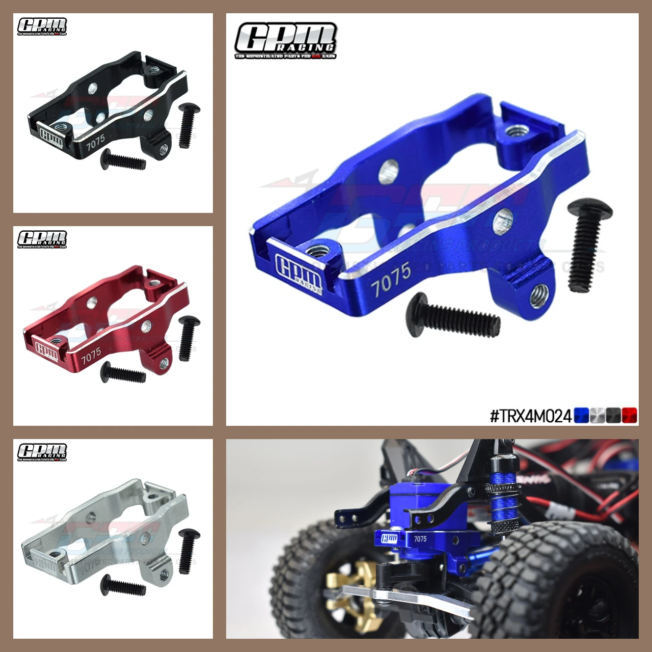 

Алюминиевое сервокрепление 7075, для TRAXXAS 1/18 TRX-4M Ford Bronco 9739