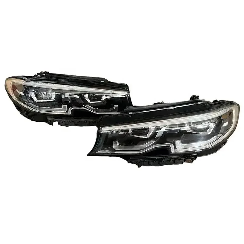 for BMW3 Series L aser Version Full LED Headlights High Quality Front White Xenon Car Headlight  F31 F34 F35 G20 G80 12V Volta