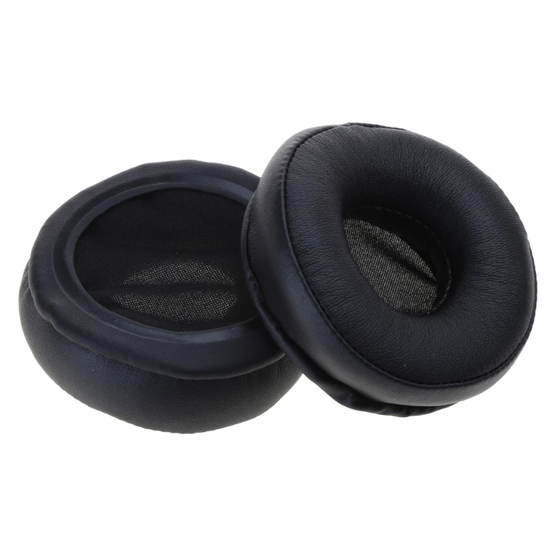 Replacement PU Leather Earpads Ear Pads Cushion 70mm-110mm Earmuffs Round