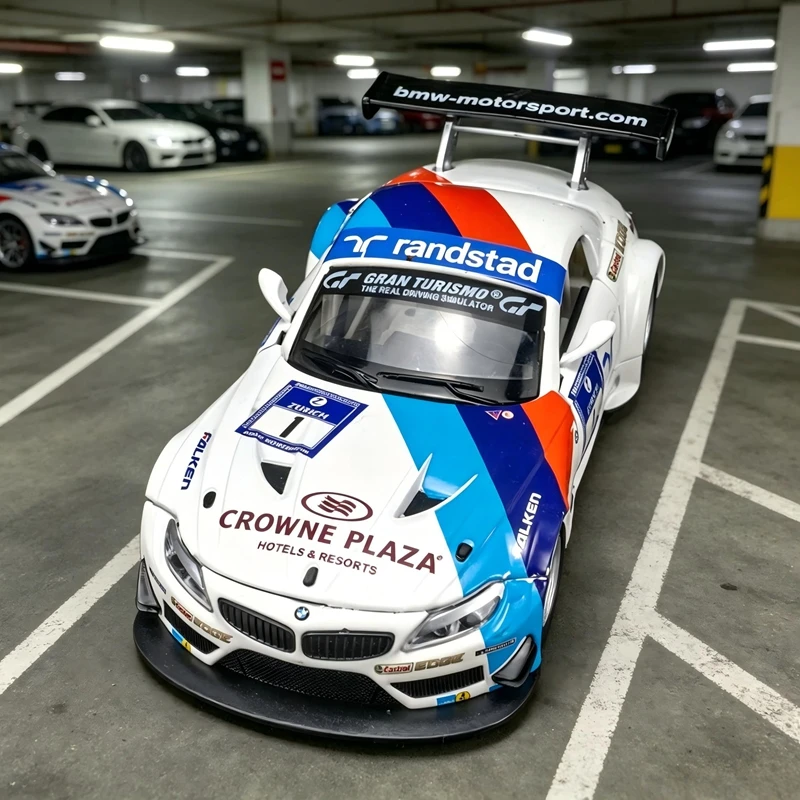 CCA simulation 1:32 BMW Z4 Alloy Model doors and hood can be opened has sound and lighting functions rich details good quality