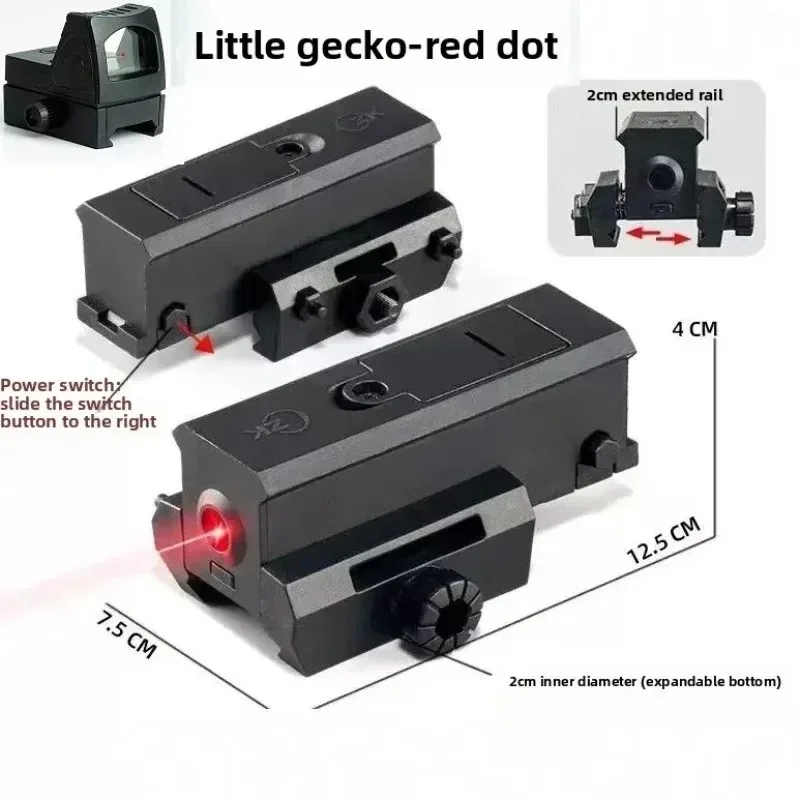 High‑Accuracy Light‑Contour Tidy‑Silhouette Portable Low‑Profile Nylon Calibrator, 20‑22mm Rail Fitting Accessories
