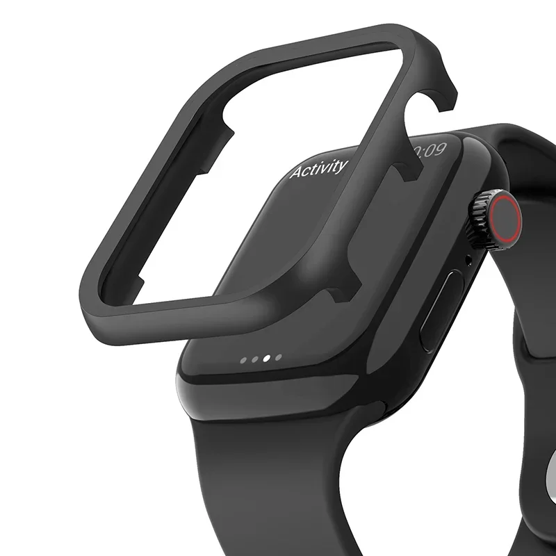 Zubehör für Apple Watch Ultra 2 Gehäuse 49 mm 44 mm Aluminium Metall Bumper Schutzhülle Rahmen für iWatch SE Serie 9/8/7/6/5