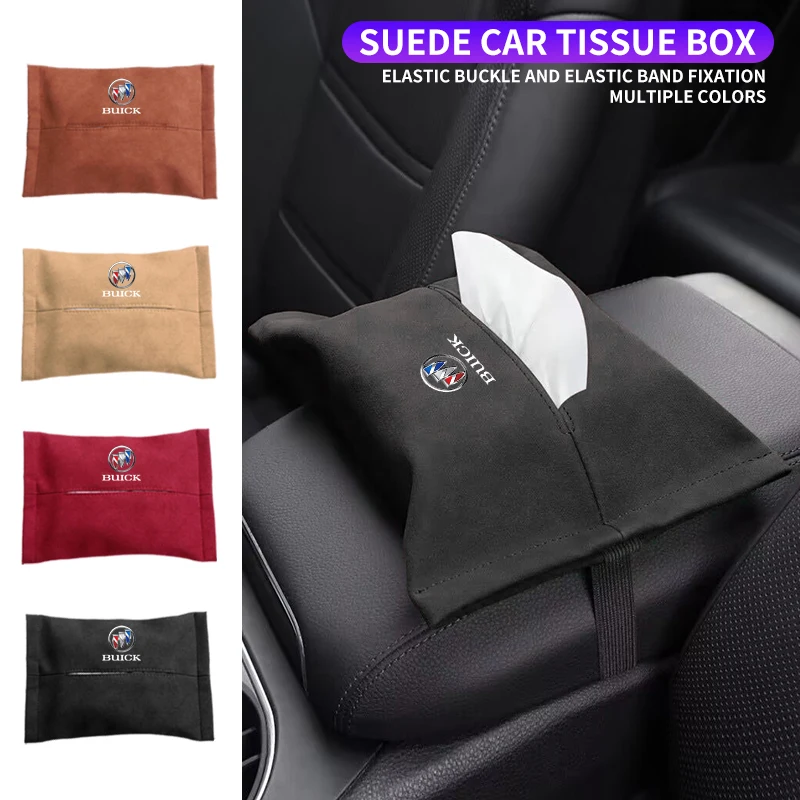 

Car Armrest Seat Back Center Console Tissue Bag For Buick Century Excelle XT Envision Excelle GT Verano LaCrosse Encore enclave