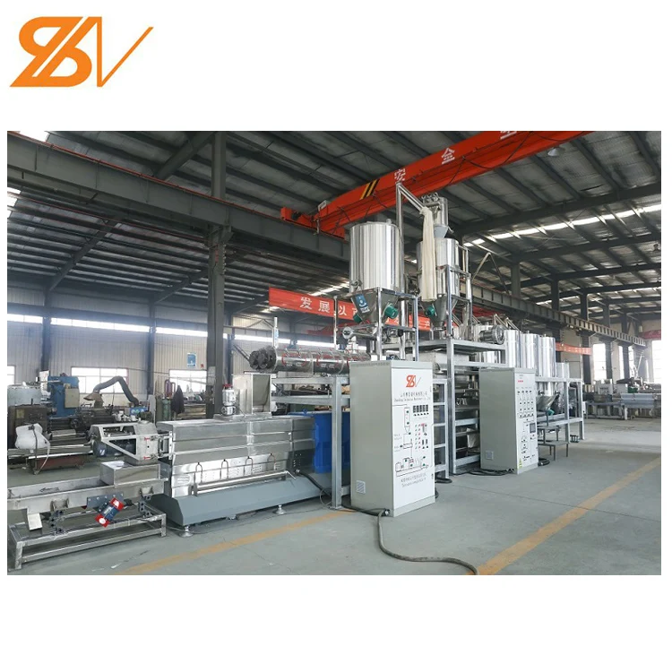 Automatic Aquatic Floating Sinking Fish Food Machine Making Extruder Equipment Plant Production Line