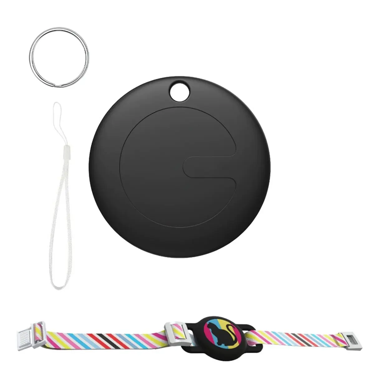 [Day Sale] Bluetooth Tracker with Protective Cover for Android, Smart Key Finder & Luggage Locator for Find My Device App