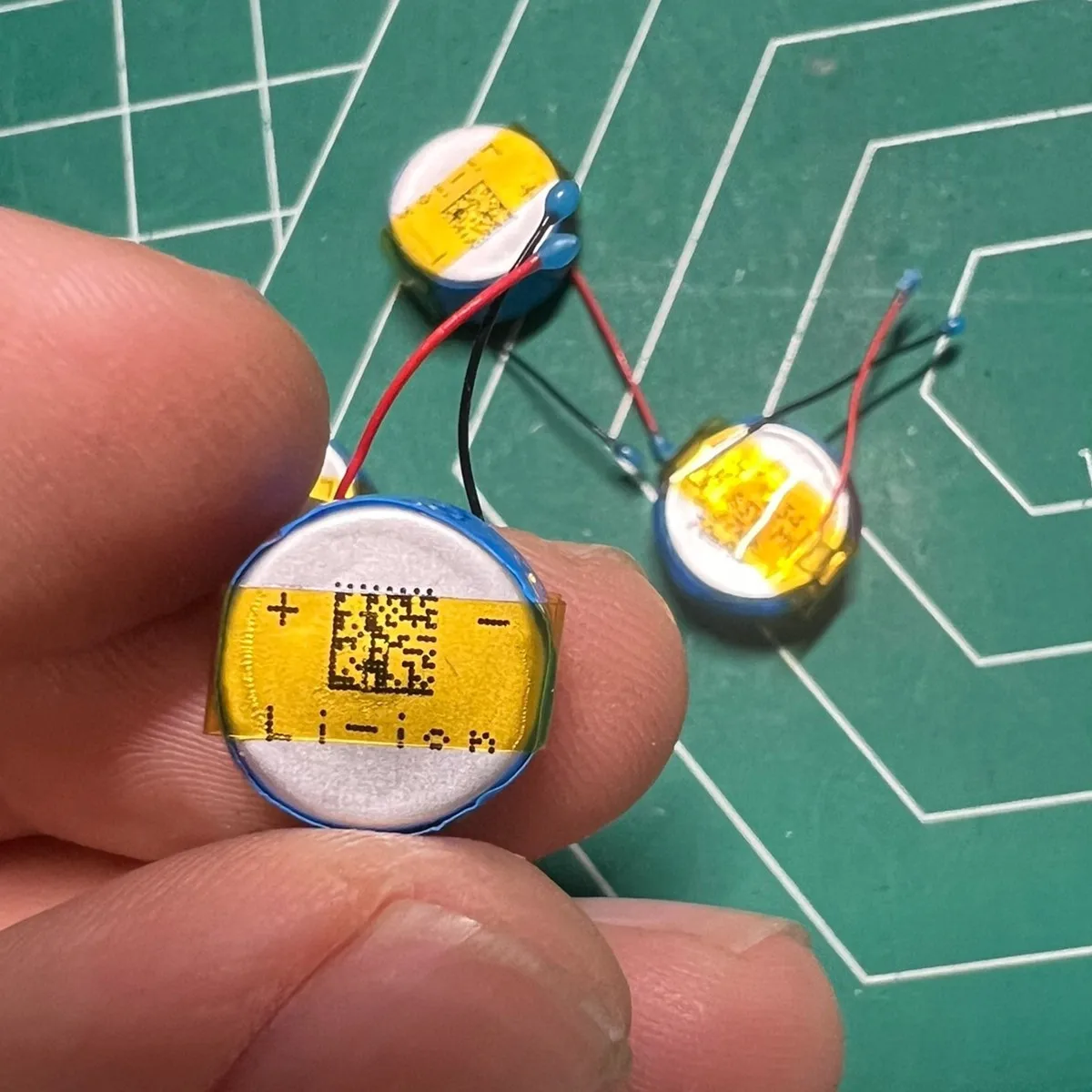 2pcs/Lot 3.85V ICR1254 CP1254 SP 1254 70mAh Li-ion Battery For Bang & Olufsen BeoPlay H5 Headset
