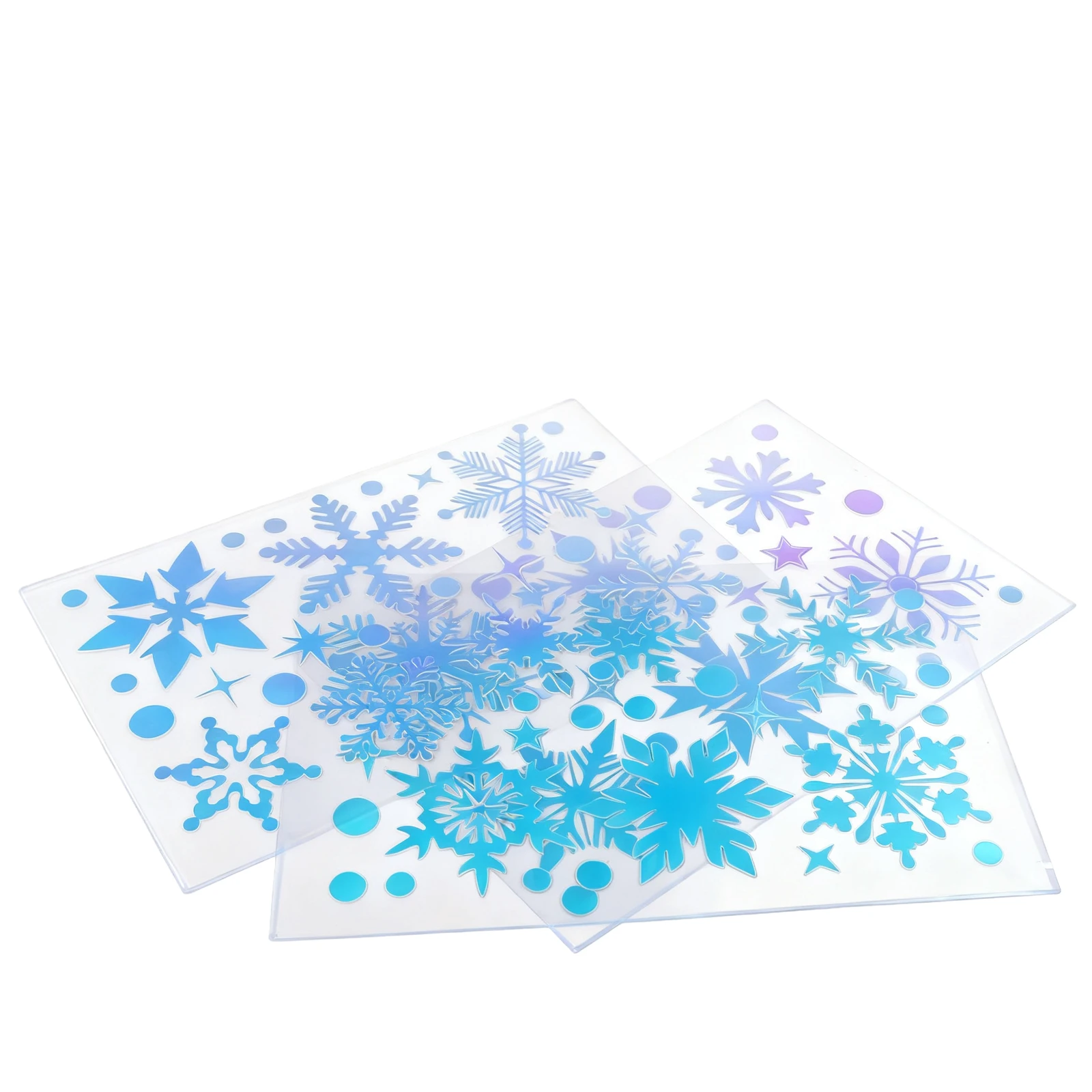 Festive Window Clings Colorful Christmas Decor Christmas Party Decor Easy Application Process For Home Decoration