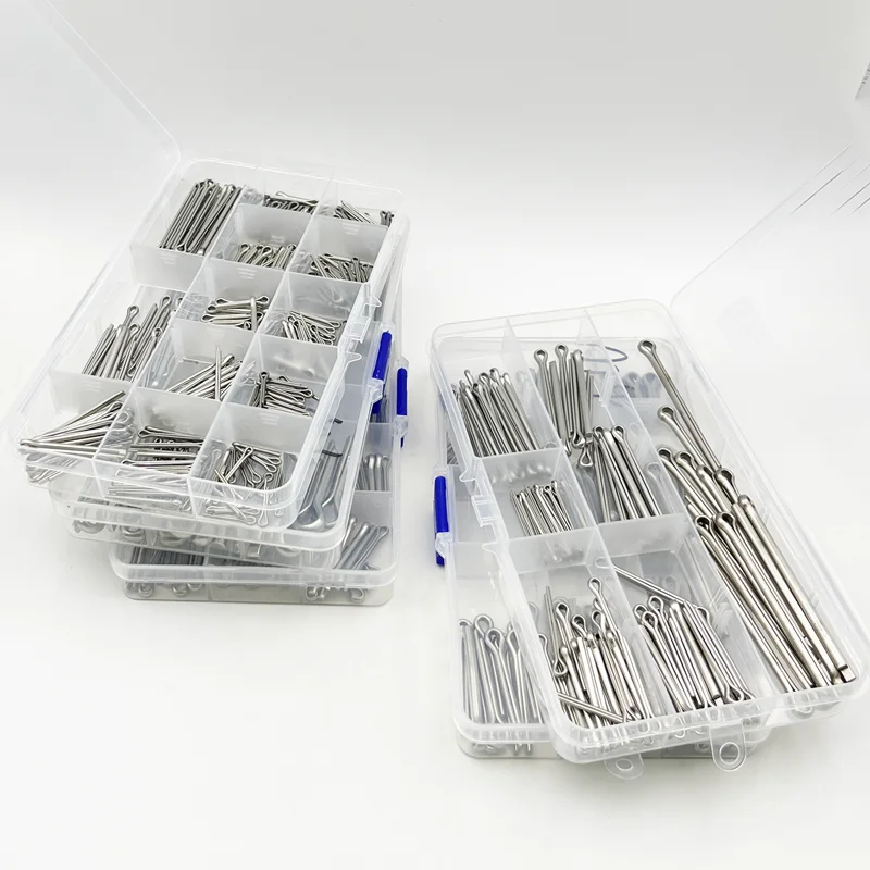M1,5 M2 M3 M4 M5 M6 Edelstahl U-Form Typ Frühling Splint Haarnadel Splint Set Split Clamp Offene elastische Clip für Auto – Detail 4