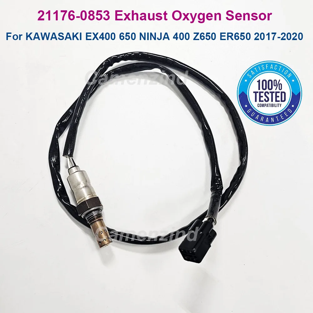 

New Exhaust Oxygen Sensor 21176-0853 211760853 For KAWASAKI EX400 650 NINJA 400 Z650 ER650 2017-2022 21176-0824 211760824