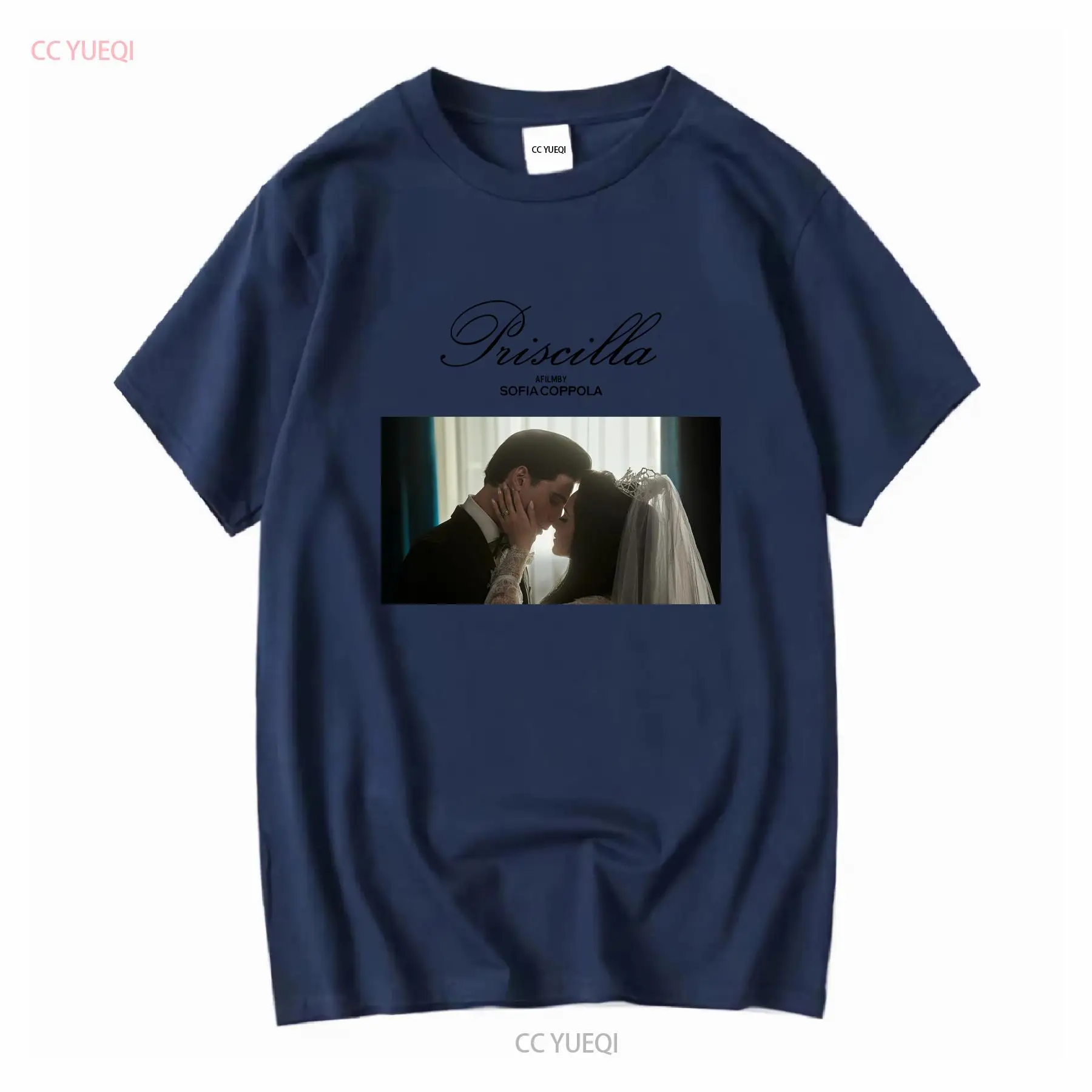 Priscilla movie film by Sofia Coppola graphic T shirt long or