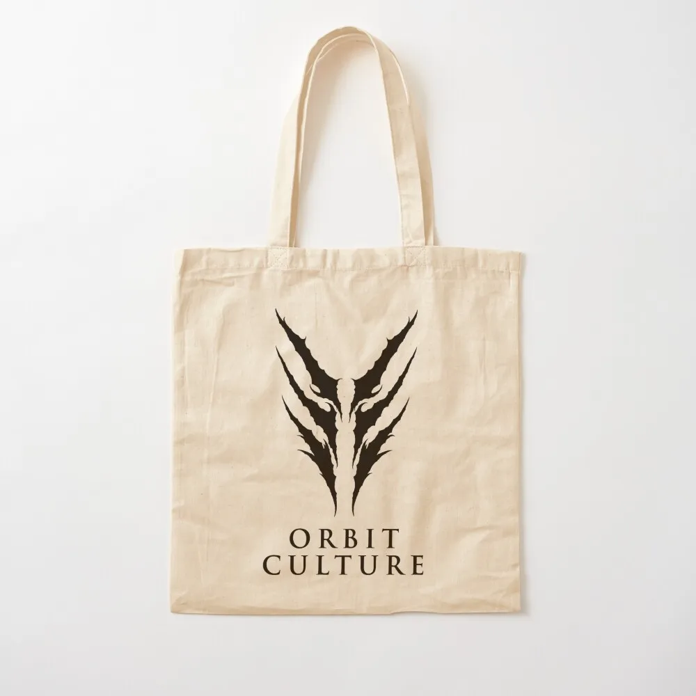 

Orbit Culture Logo Tote Bag Canvas bag for women supermarket folding bag large size bags tote woman Canvas Tote