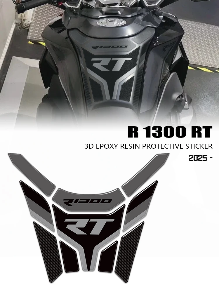 R1300RT 2025 Motorcycle Accessories 3D Epoxy Resin Tank Pad Protection Sticker for R 1300RT R 1300 RT