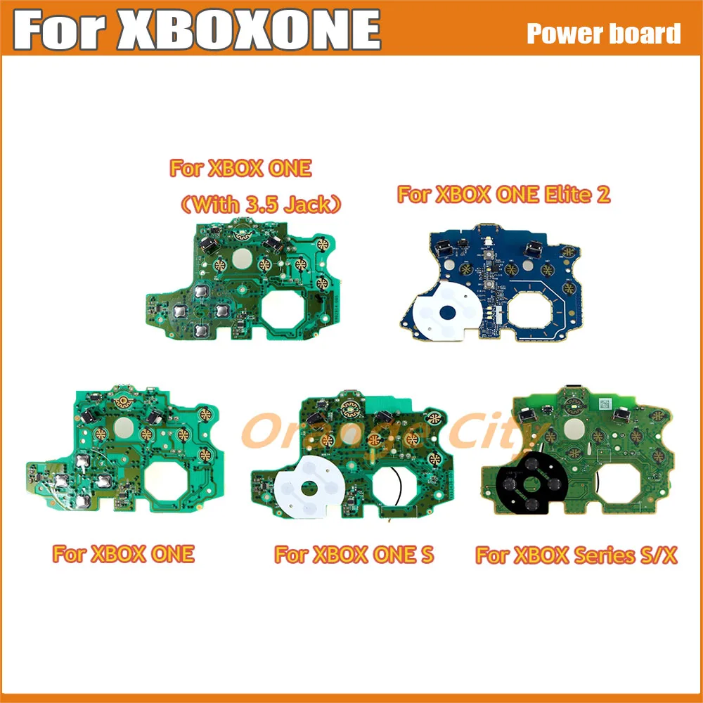 

1PC Circuit Board For Xbox One S X Elite V1 V2 Handle Power Board Program Chip Repair For Xbox Series S X Game Controller