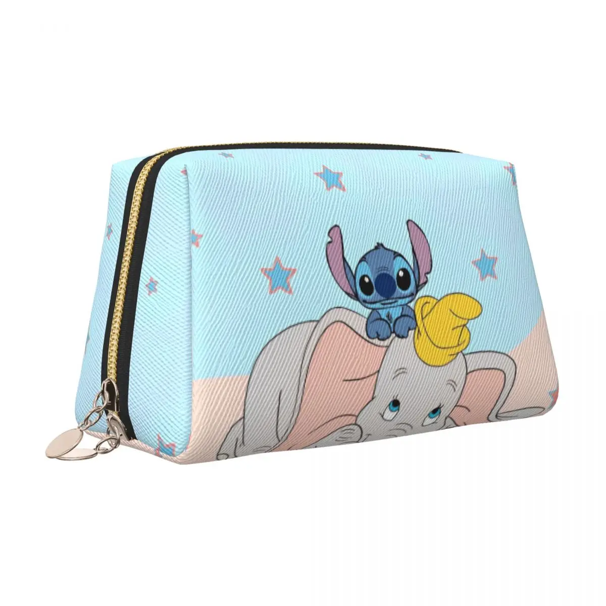 Woman's Dumbo Cosmetic Bags Large Bathroom Makeup Pouch For Makeups Modern Custom Storage Organizers