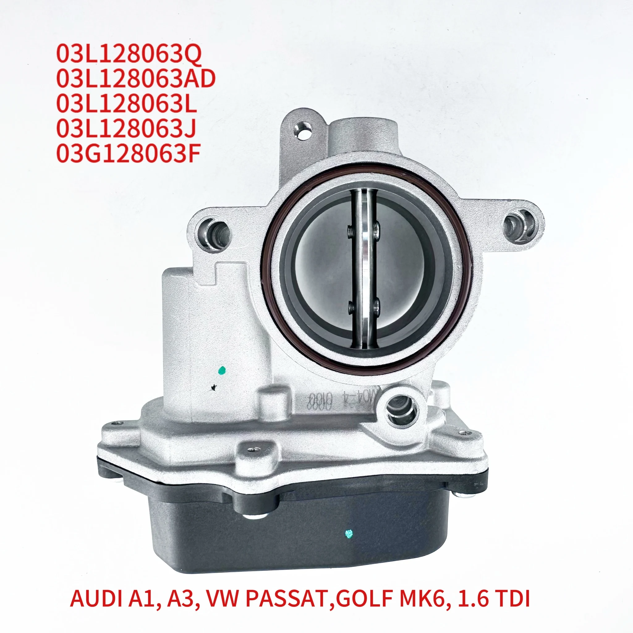03L128063Q 03L128063AD 03L128063L 03G128063F The car throttle valve is suitable for AUDI A1, A3, VW PASSAT, GOLF MK6, 1.6 TDI