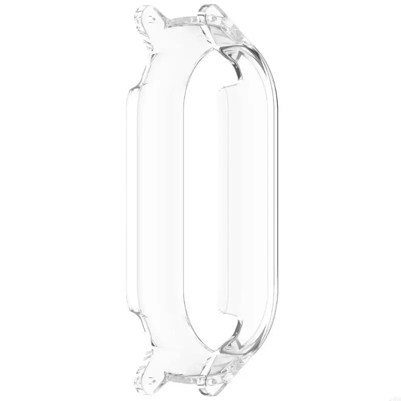 Half Coverage Bumper Case with 12mm Strap Scratchproof Housing Dustproof Shell for Band 9 Protective Shell 24BB