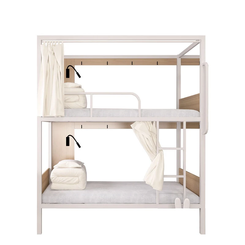 

High Quality Metal Double Decker Bunk Bed Iron Frame for Kids Suitable for Home and School Dormitories