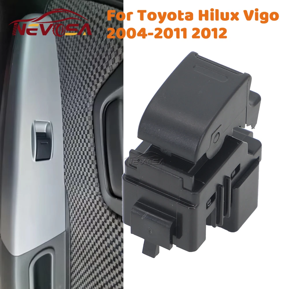NEVOSA 84810-0K010 Para Toyota Hilux Vigo 2004-2011 2012 Botão de Controle de Janela Passageiro 848100K010 Botão Elétrico do Elevador de Vidro