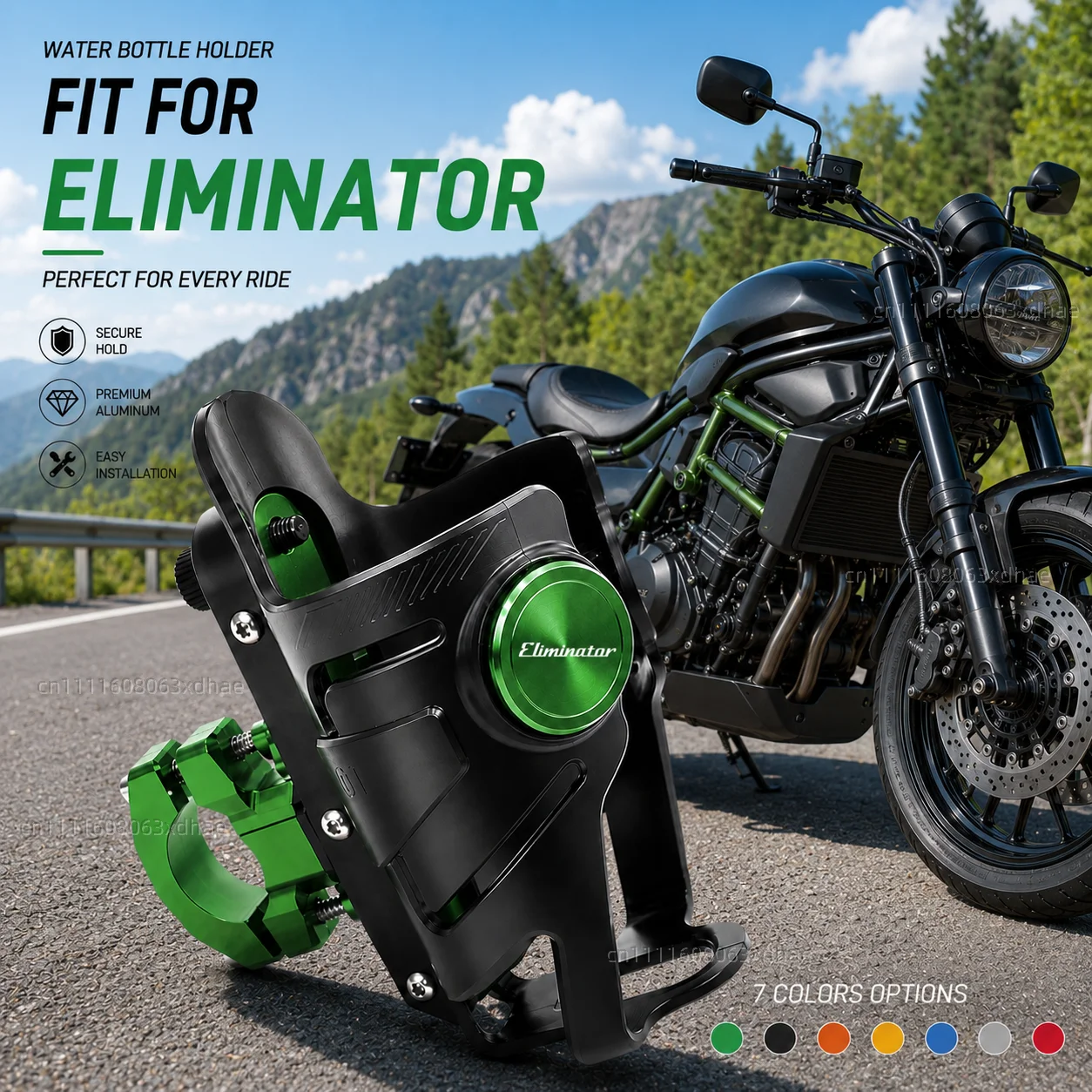 

Motorcycle Water Bottle Holder For eliminator 500 eliminator 500 se Coffee Beverage Tea Cup Support Modification Accessories