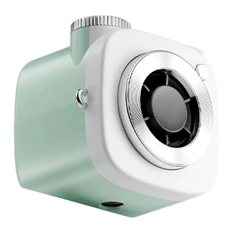 [NEW!A65Z】 Smart AI Camera Style Mini Neck-Hanging Fan, Portable Handheld Desktop Outdoor Digital Display Small Fan