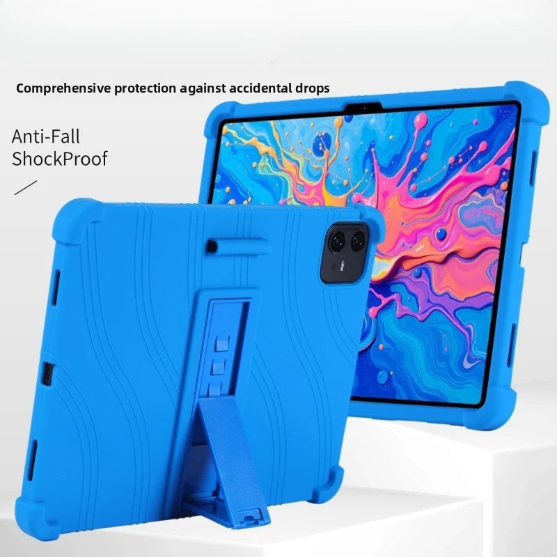 Shockproof TPU Case for TECLAST Artpad Pro 12.7, Flexible Bumper with Kickstand, Multiple Colors