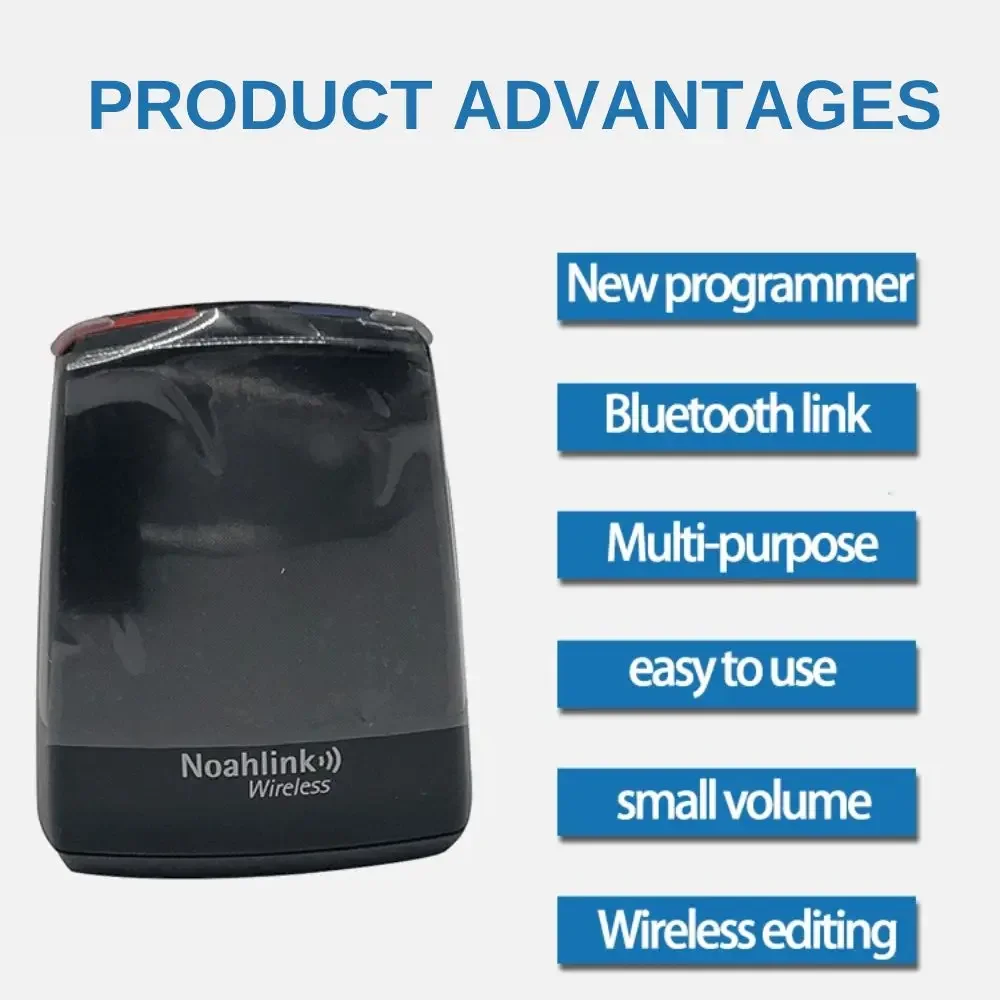 Digital Bluetooth Hearing Aid Programming Box Noahlink Wireless 1 for All Programmable Bluetooth Hearing Aids Programmer