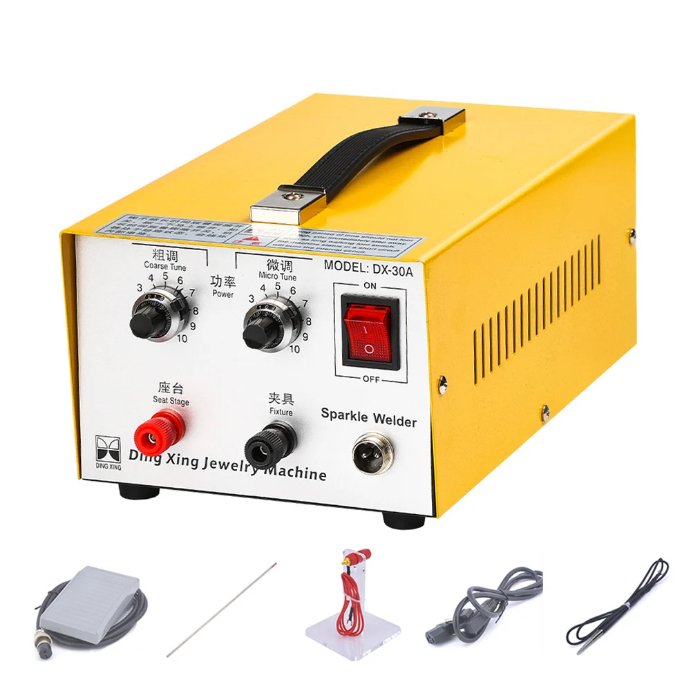 

Jewelry Spot Welder 220V Permanent Jewelry Repair Welding Machine Jewelry Making Welder Jewelry Sparkle Welder for Gold Silver