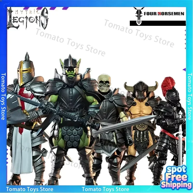 Four Horsemen Studios Mythical Legion Series Legion Builder Reinforces Savage Finished Movable Joint Model Figure for