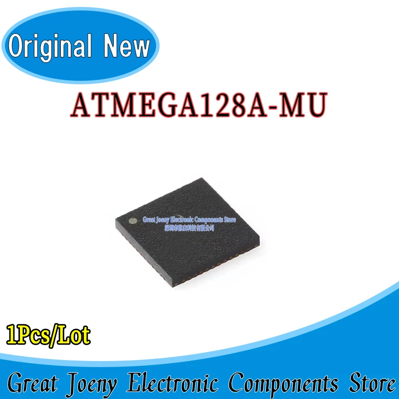 

100% Brand New Original ATMEGA128A ATMEGA128A-MU ATMEGA128 IC MCU Chipset QFN-64 Bulk Best Price Plastic Casing
