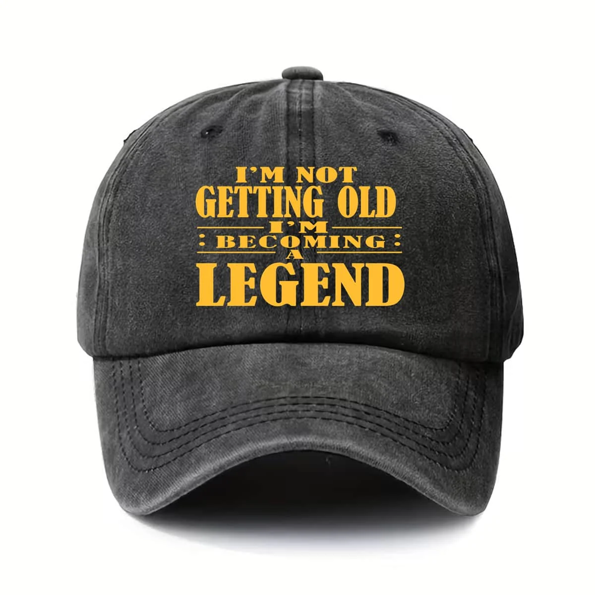 Unisex Baseball Cap, a Vintage-Style Baseball Cap, Adjustable and Lightweight, with a Snap Closure Design – Perfect for Casual Fashion, Sports, and Outdoor Activities, Suitable for All Seasons