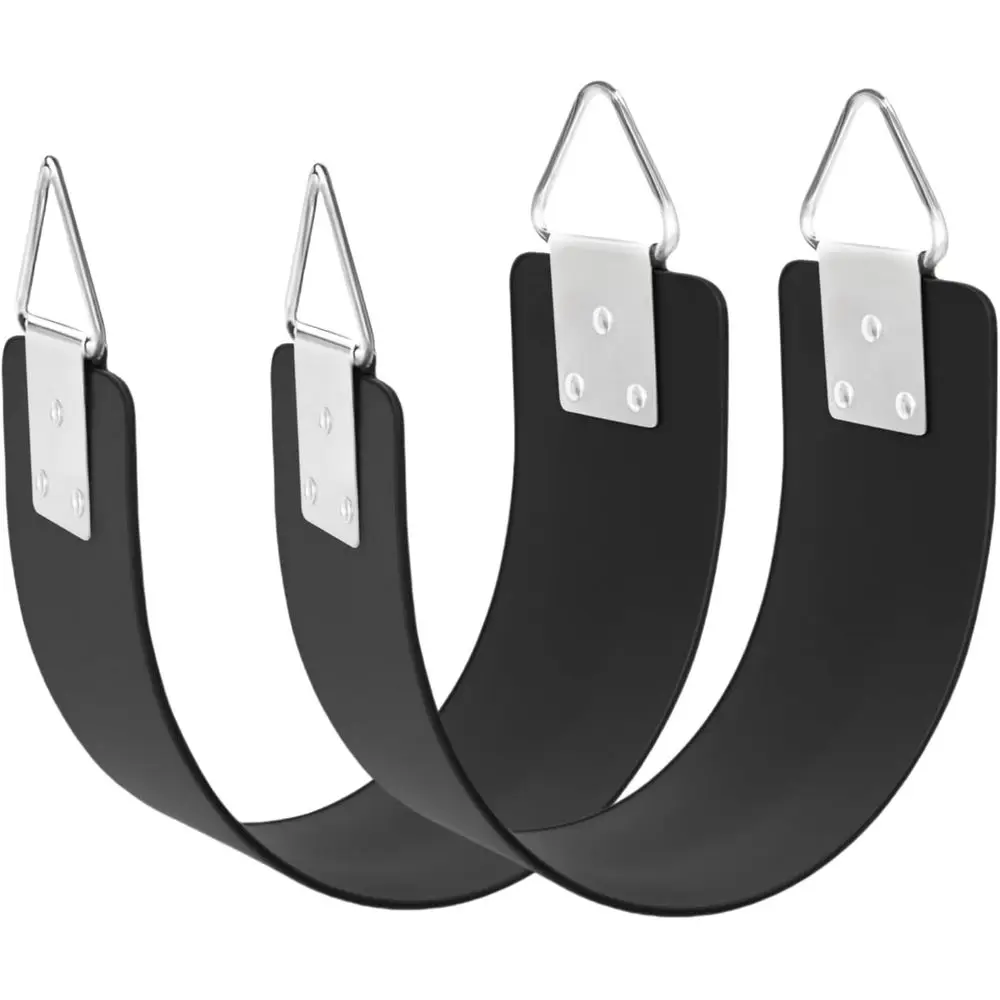 

2 шт. сидений для качелей с металлическим кольцом, 30,4 x 5,9 дюймов, выдерживают нагрузку до 300 фунтов, сверхпрочные сменные аксессуары для качелей для детей и взрослых.