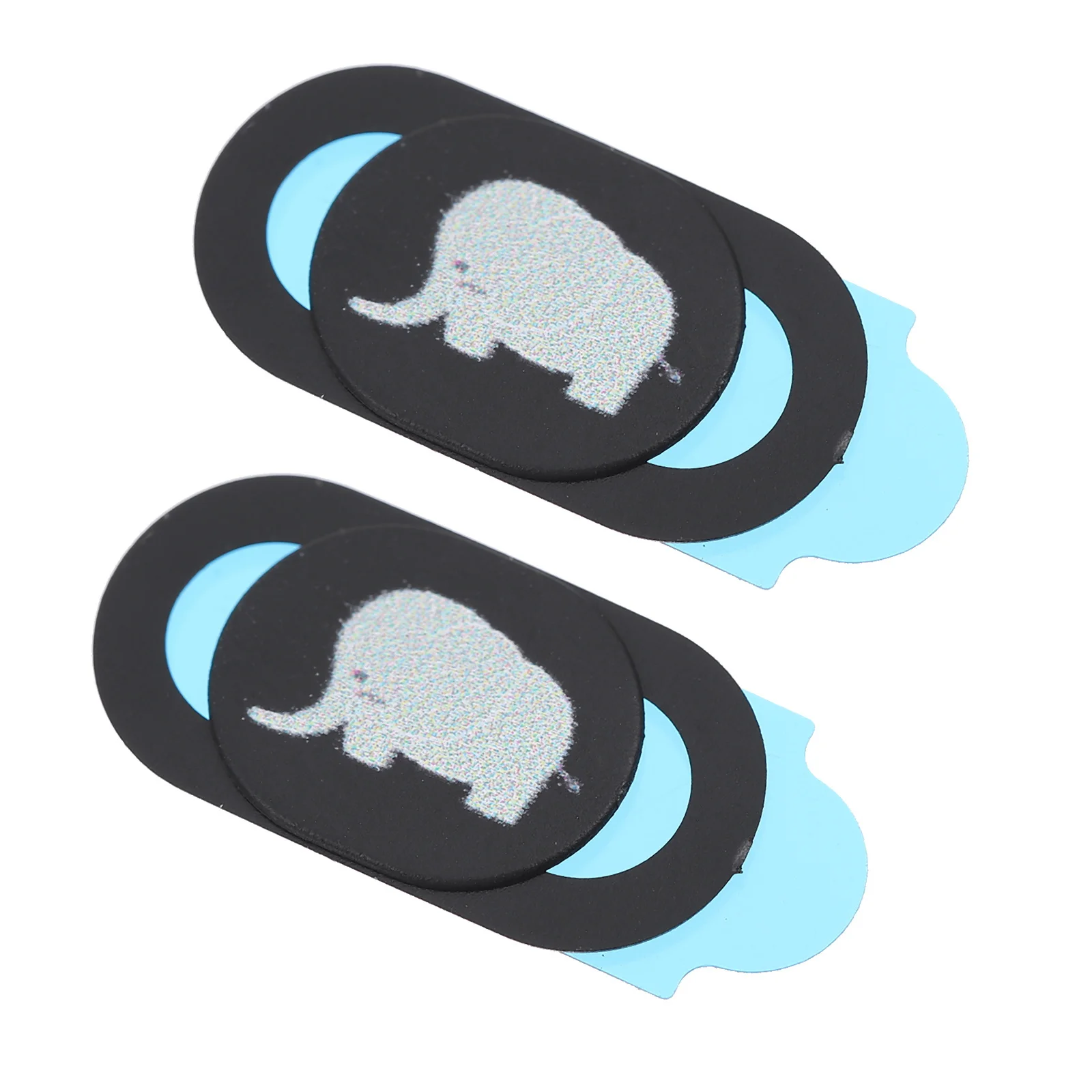 2 pcs Webcam Cover Slide Protection Cover Penguin Pattern Adhesive Back Compatible With Laptop Phone Prevent